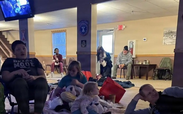 Fort McCoy family members gather for 2026 MOMC Family Movie Night event