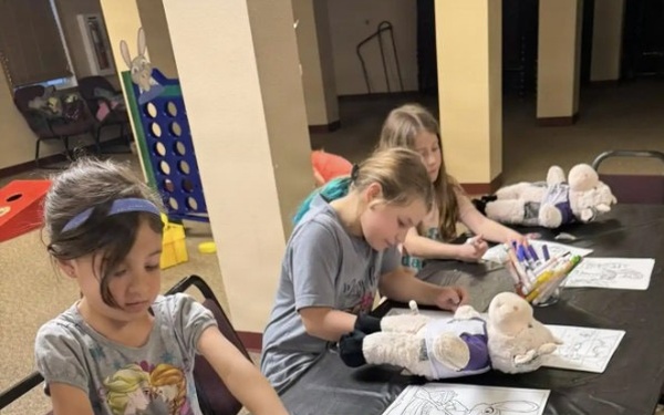 Fort McCoy family members gather for 2026 MOMC Family Movie Night event