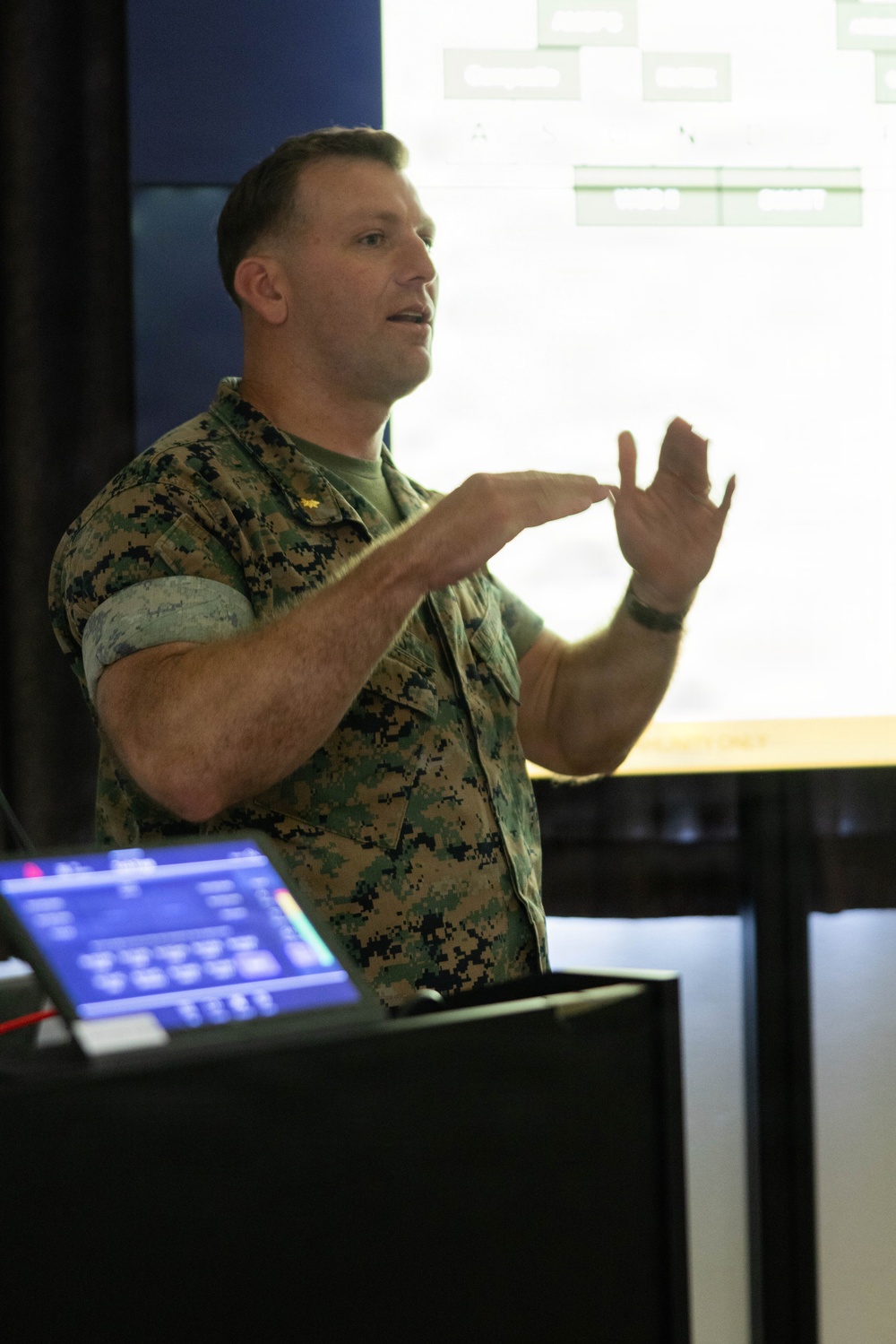 Expeditionary Warfare School Visit