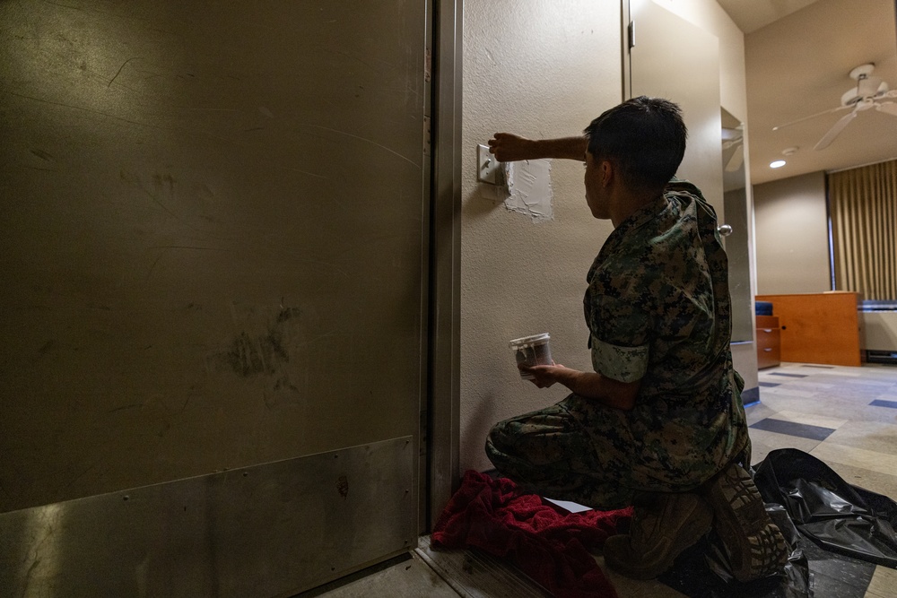 Operation Clean Sweep IV: Barracks 360 Reset supported by 1st CRR, 1st MLG