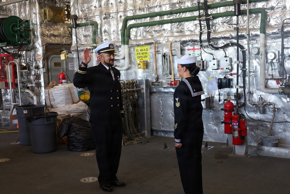 BM1 Keil re-enlisted by LTJC Tolin