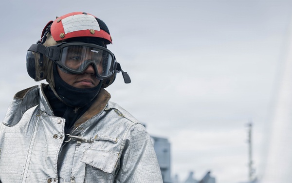 USS Gerald R. Ford (CVN 78) Firefighting Drill