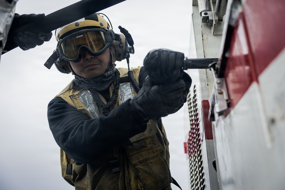 USS Gerald R. Ford (CVN 78) Firefighting Drills