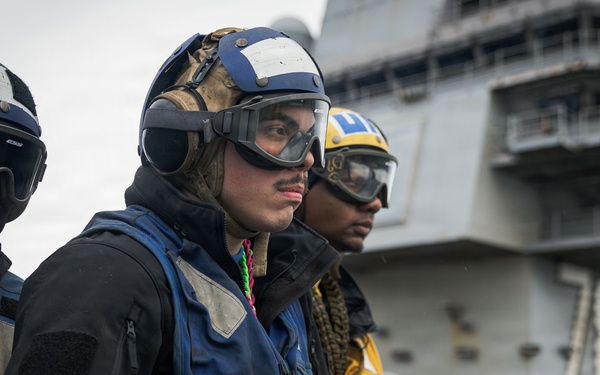 USS Gerald R. Ford (CVN 78) Firefighting Drill