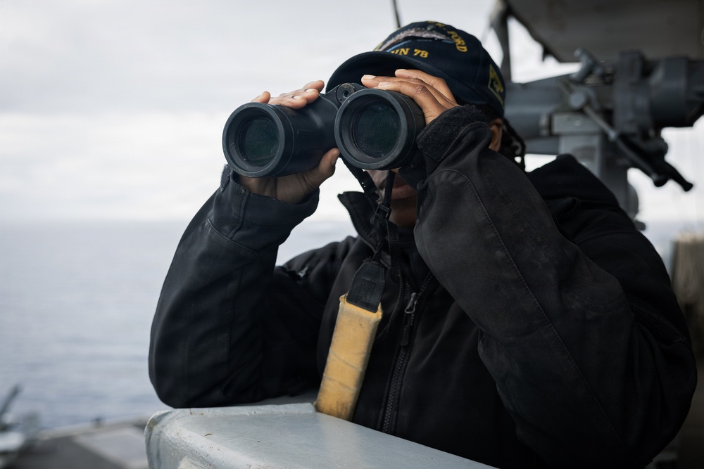 USS Gerald R. Ford (CVN 78) Routine Operations