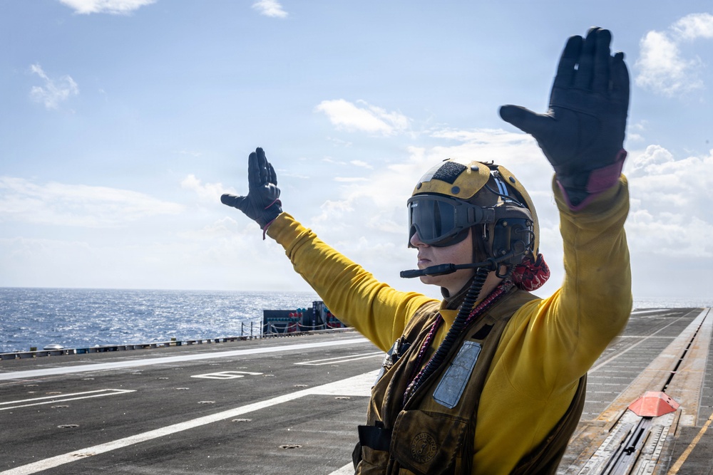 USS Gerald R. Ford (CVN 78) Flight Deck Operations
