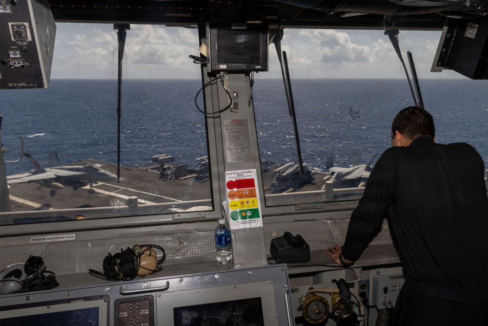 USS Gerald R. Ford (CVN 78) Flight Deck Operations