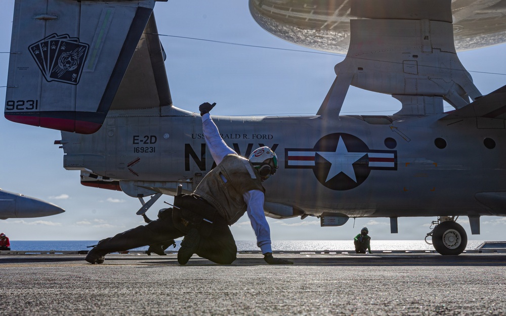 USS Gerald R. Ford (CVN 78) Flight Deck Operations