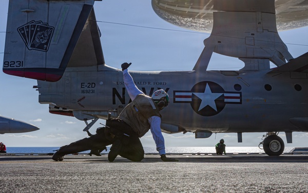 USS Gerald R. Ford (CVN 78) Flight Deck Operations