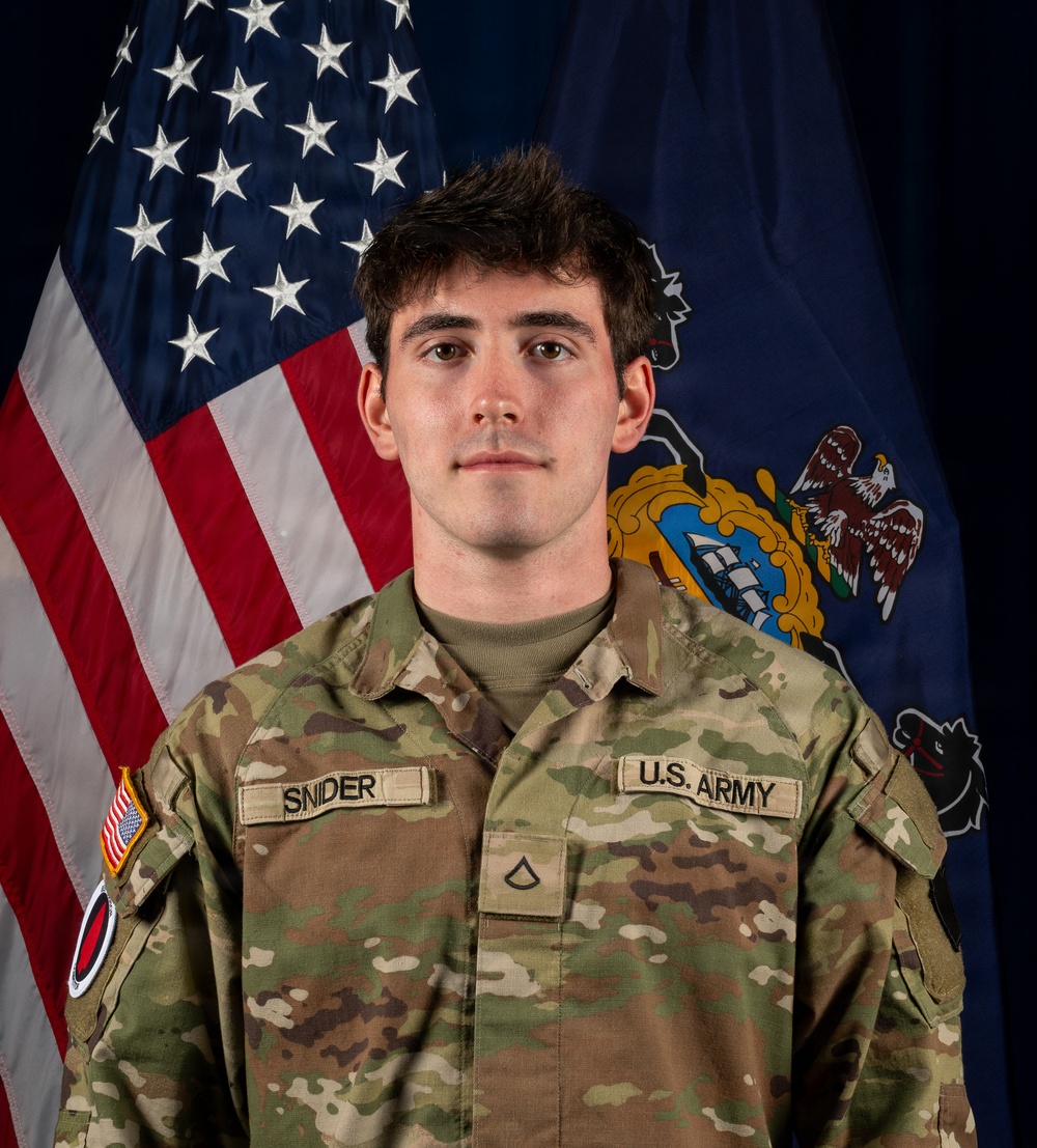 PAARNG Best Warrior Competition 2026 Competitor Portraits