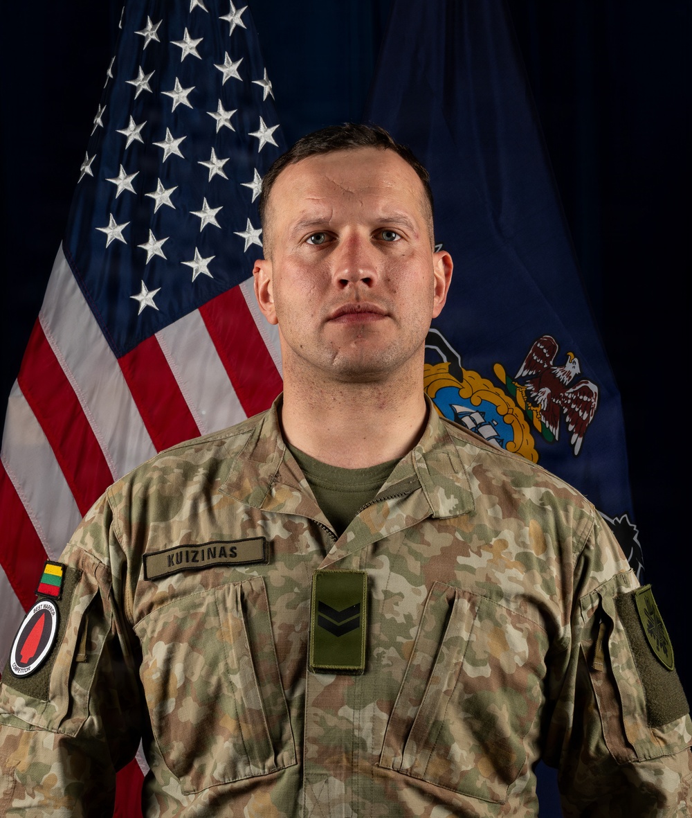 PAARNG Best Warrior Competition 2026 Competitor Portraits