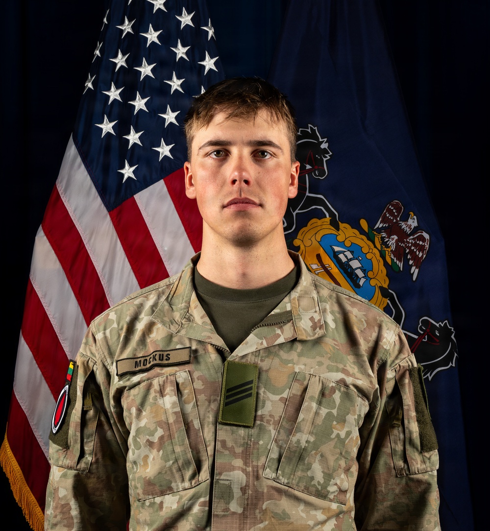 PAARNG Best Warrior Competition 2026 Competitor Portraits