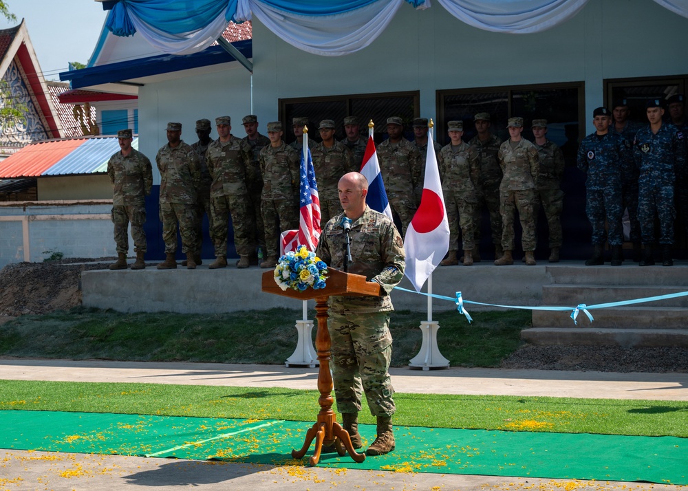 U.S., Thai, Japanese forces complete classroom during Exercise Cobra Gold 2026