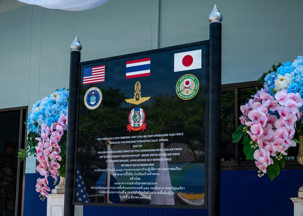 U.S., Thai, Japanese forces complete classroom during Exercise Cobra Gold 2026