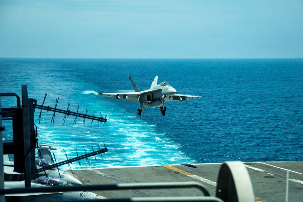 Nimitz Conducts Air Power Demonstration