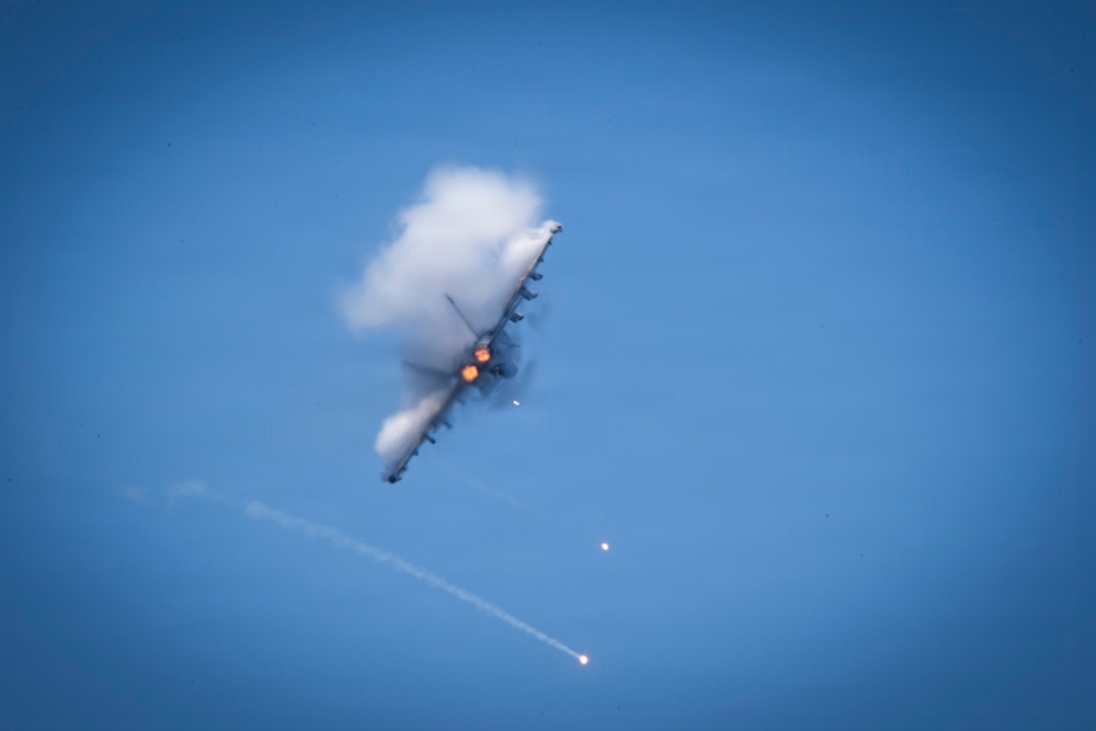 Nimitz Conducts Air Power Demonstration
