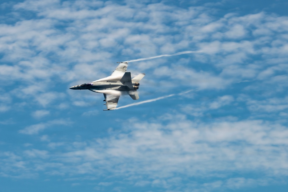 Nimitz Conducts Air Power Demonstration