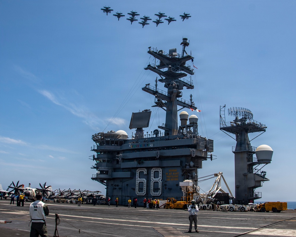 Nimitz Conducts Air Power Demonstration