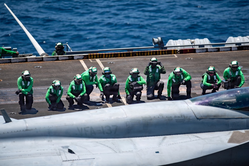 Nimitz Conducts Air Power Demonstration