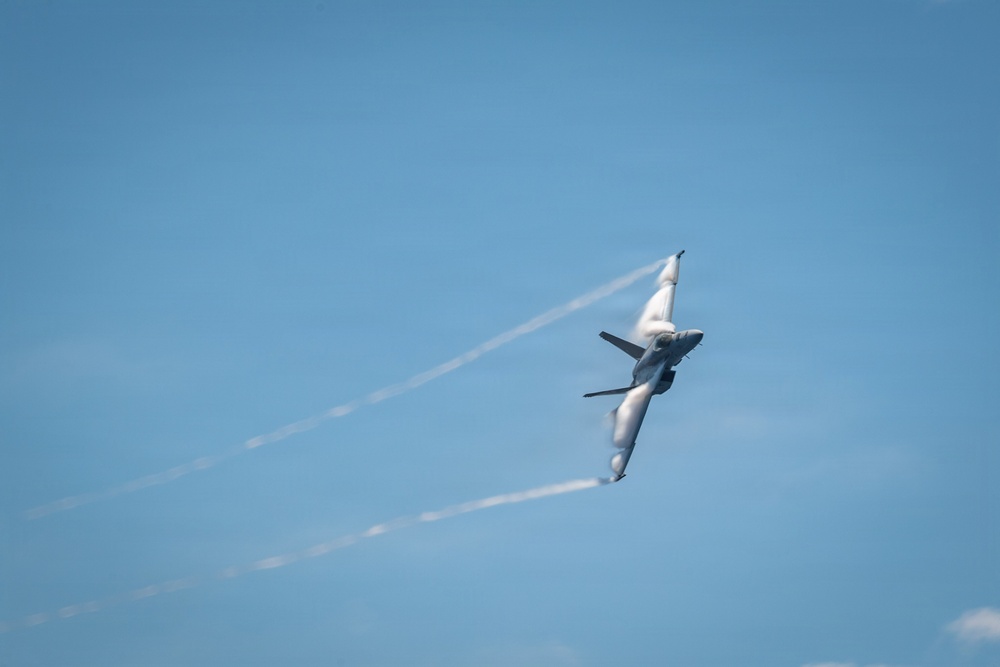 Nimitz Conducts Air Power Demonstration