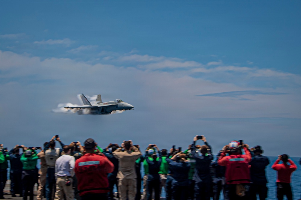 Nimitz Conducts Air Power Demonstration