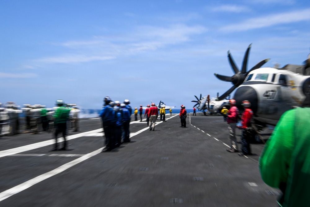 Nimitz Conducts Air Power Demonstration