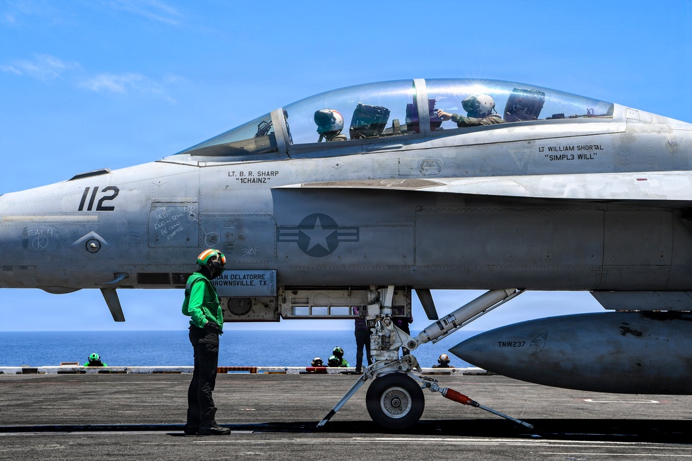 Nimitz Conducts Air Power Demonstration