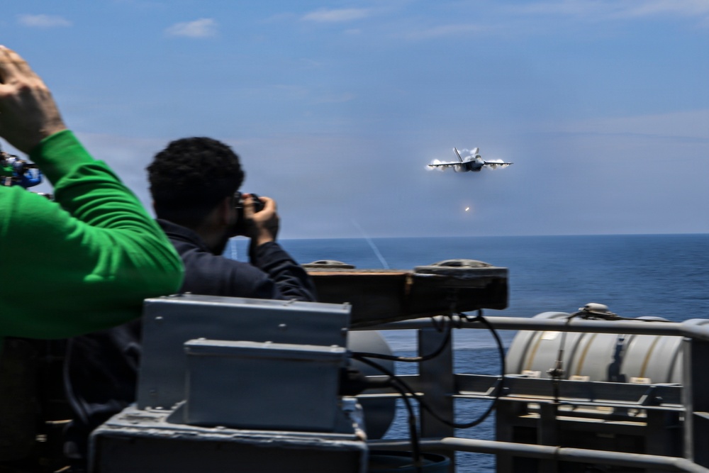 Nimitz Conducts Air Power Demonstration