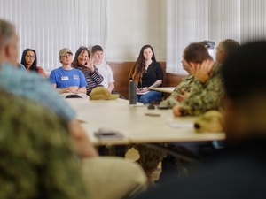 AFN Naples Regional News - Staff Sgt. Chancia M. Cruz Hall Renaming and NCTS Naples Change of Command