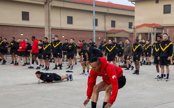 1th Engineer BN NCO PT