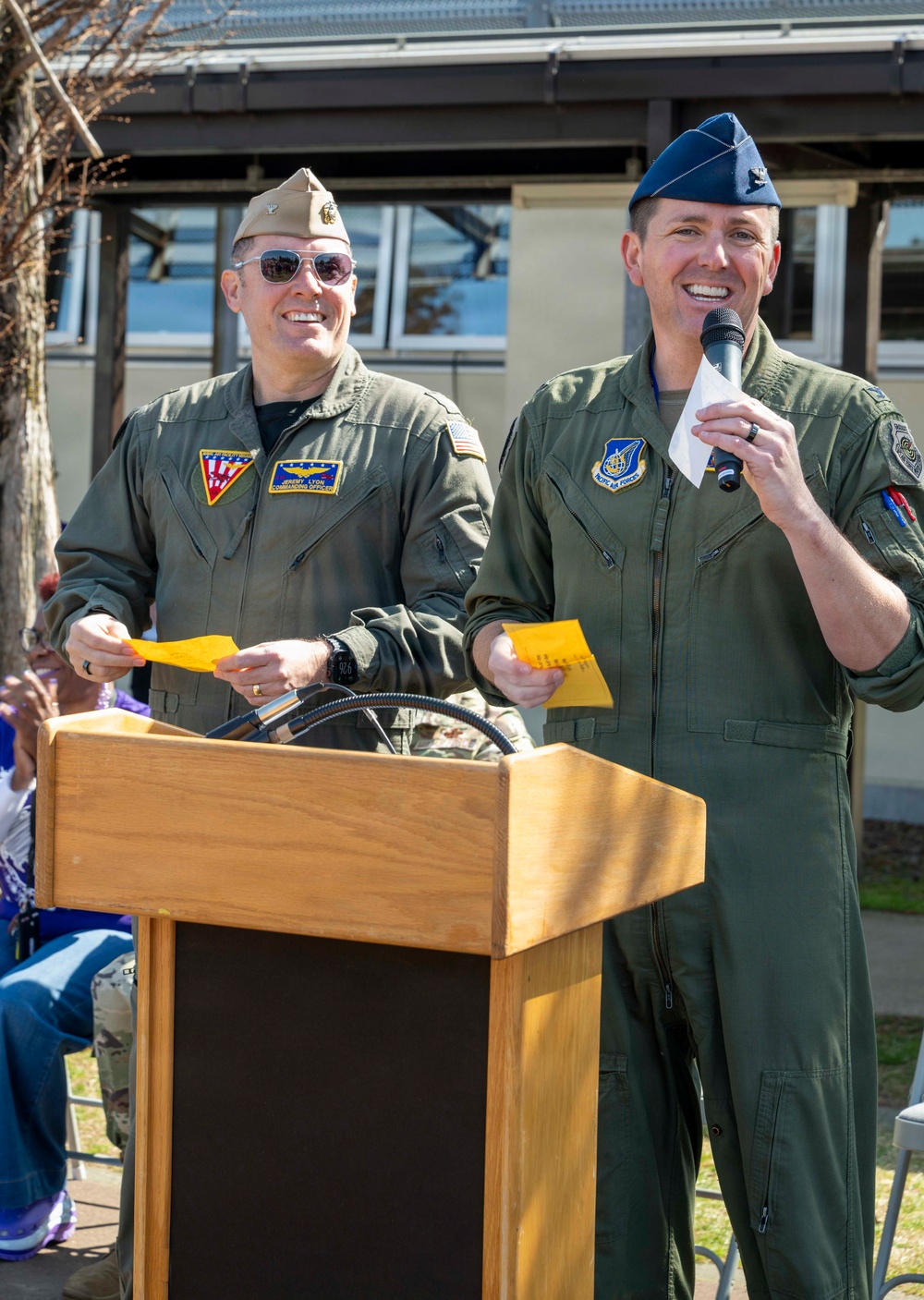 Misawa Air Base leadership signs proclamation for Month of the Military Child