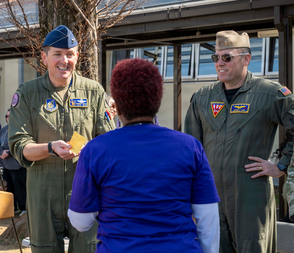 Misawa Air Base leadership signs proclamation for Month of the Military Child