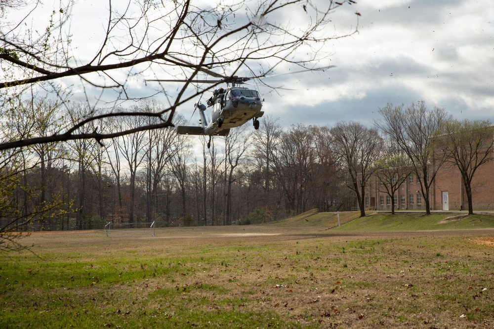VX-1 visits Esperanza Middle School for career day