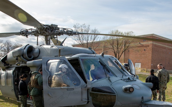 VX-1 visits Esperanza Middle School for outreach event