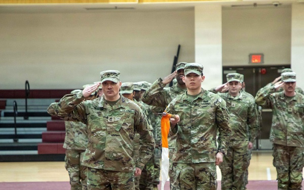 HHC, 1st Signal Brigade holds Change of Responsibility Ceremony.
