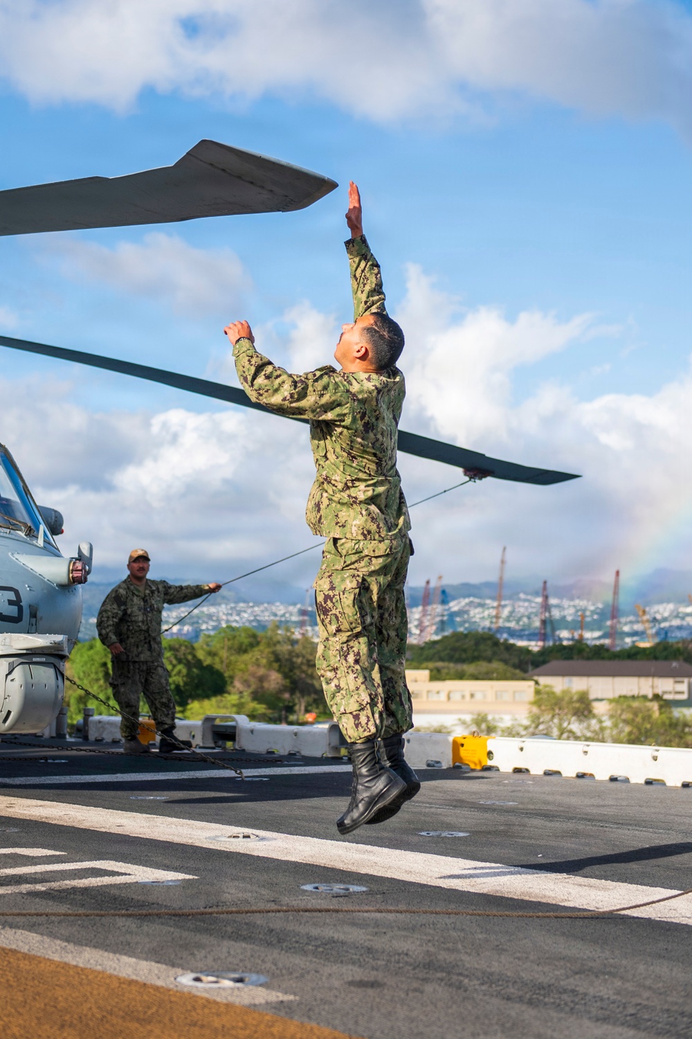 Boxer Conducts Sea and Anchor