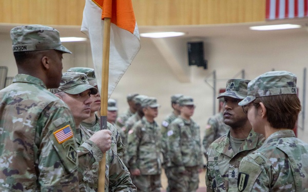HHC, 1st Signal Brigade holds Change of Responsibility Ceremony.