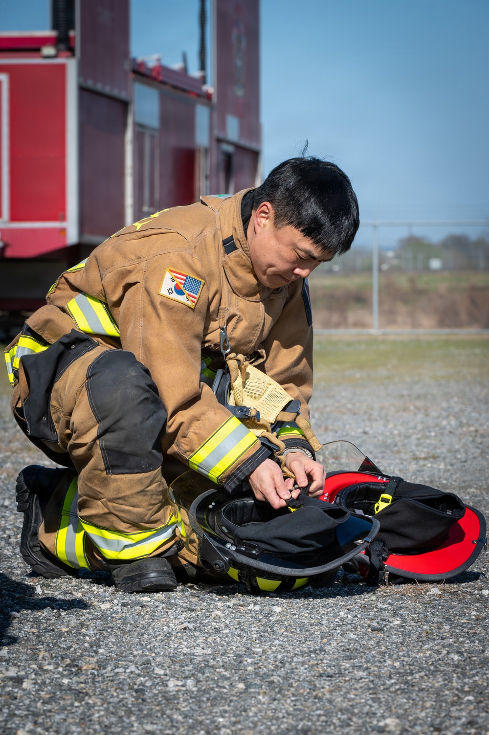 U.S. Army Garrison Humphreys Conducts Joint Aircraft Fire Training