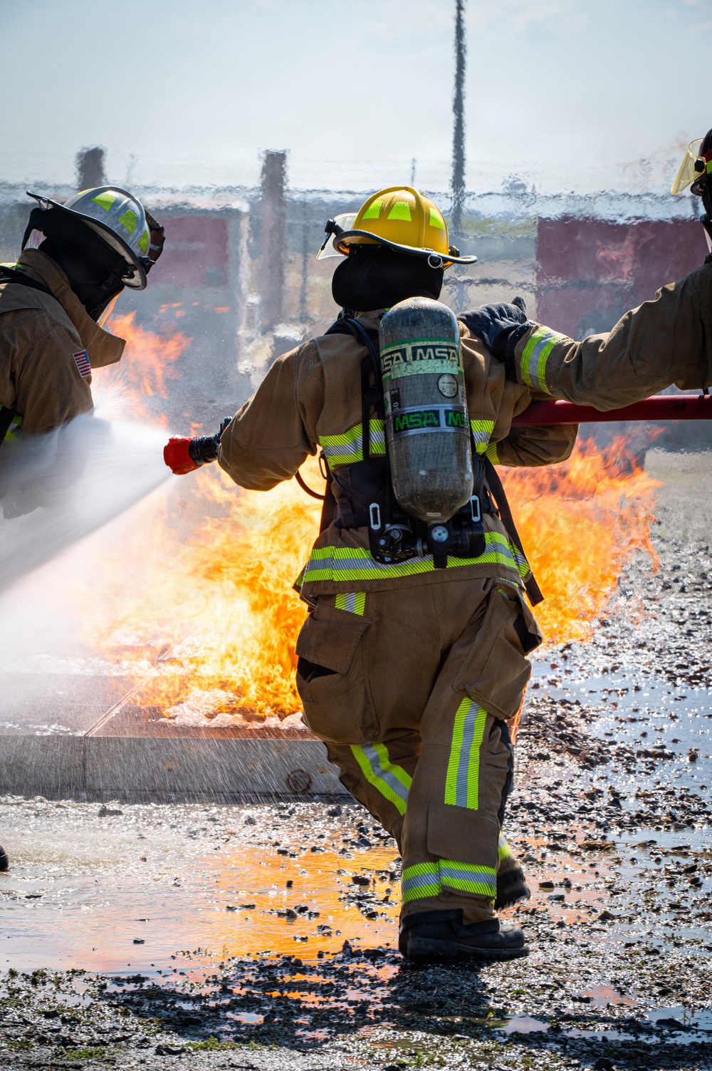 U.S. Army Garrison Humphreys Conducts Joint Aircraft Fire Training