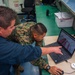 Sailors, Marines Work Together in Boxer AIMD Spaces