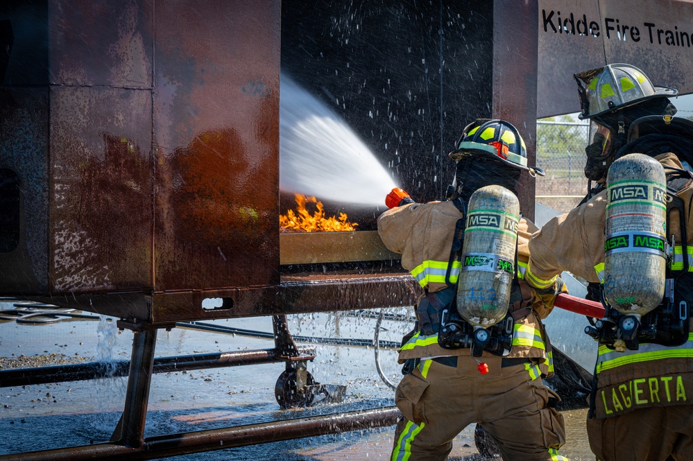 U.S. Army Garrison Humphreys Conducts Joint Aircraft Fire Training