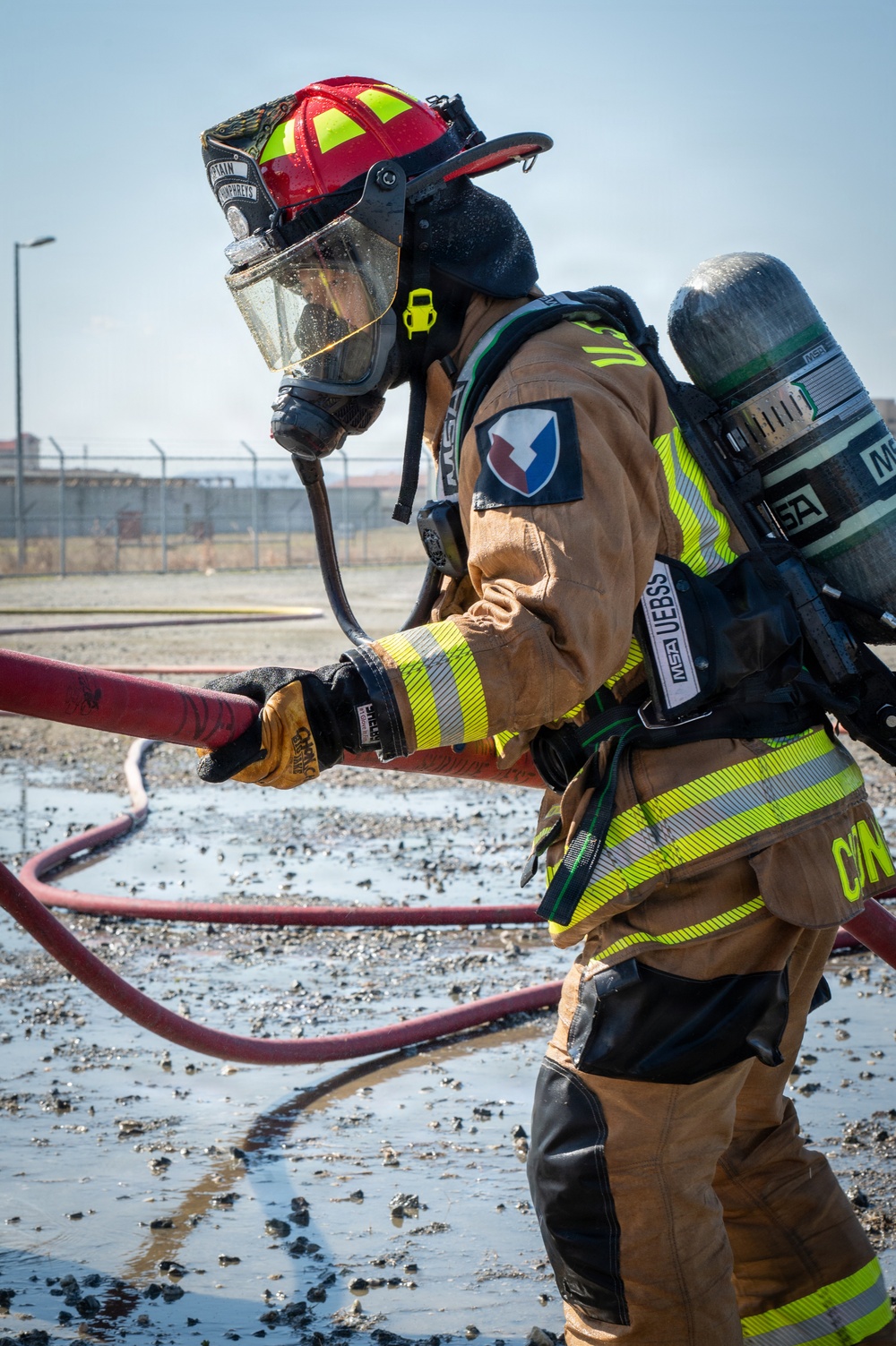 U.S. Army Garrison Humphreys Conducts Joint Aircraft Fire Training