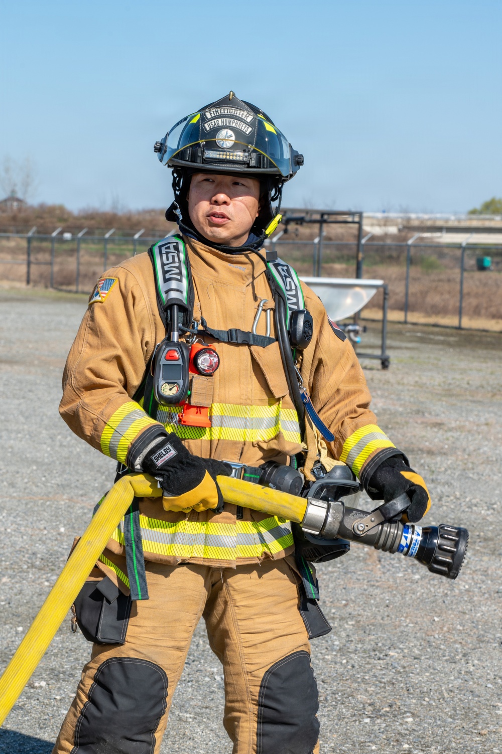 U.S. Army Garrison Humphreys Conducts Joint Aircraft Fire Training