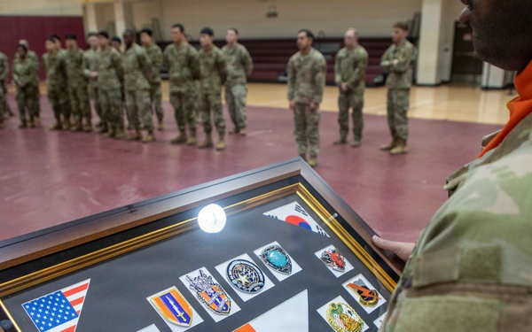 HHC, 1st Signal Brigade holds Change of Responsibility Ceremony.