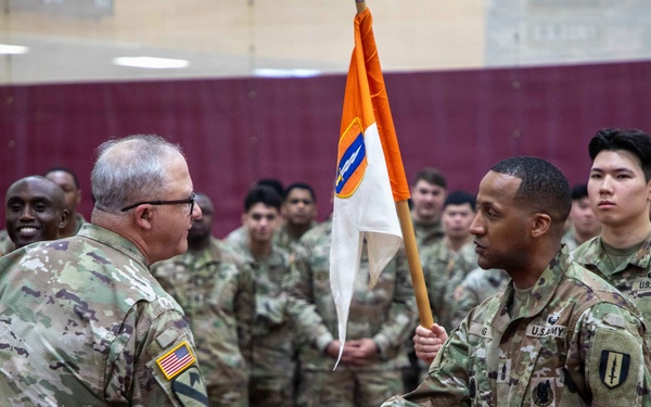 HHC, 1st Signal Brigade holds Change of Responsibility Ceremony.