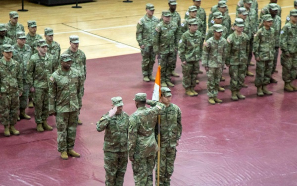 HHC, 1st Signal Brigade holds Change of Responsibility Ceremony.