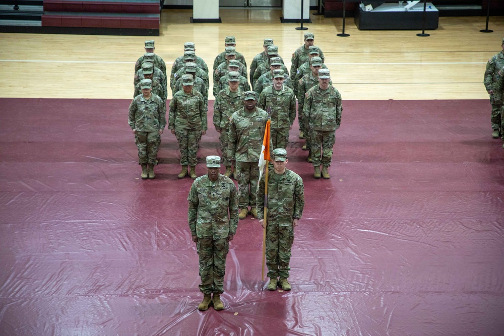 HHC, 1st Signal Brigade holds Change of Responsibility Ceremony.