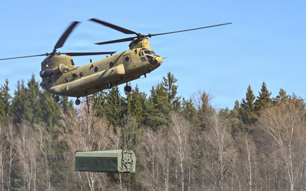 809th MRBC sling load and rafting operation