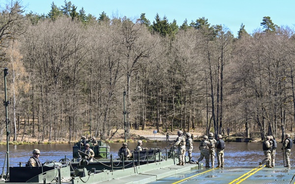 809th MRBC sling load and rafting operation