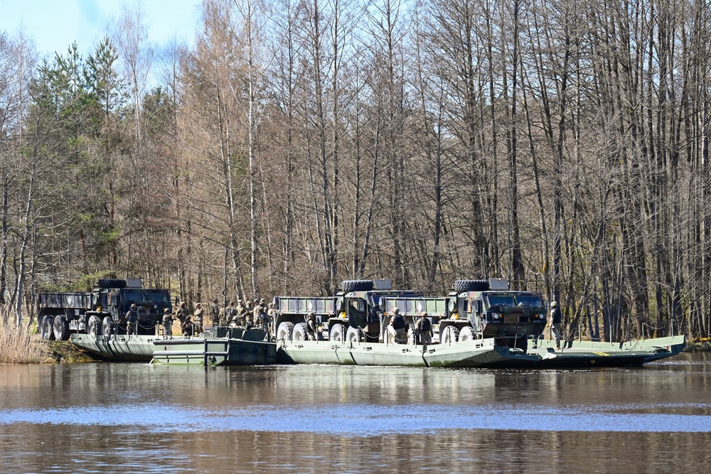 809th MRBC sling load and rafting operation